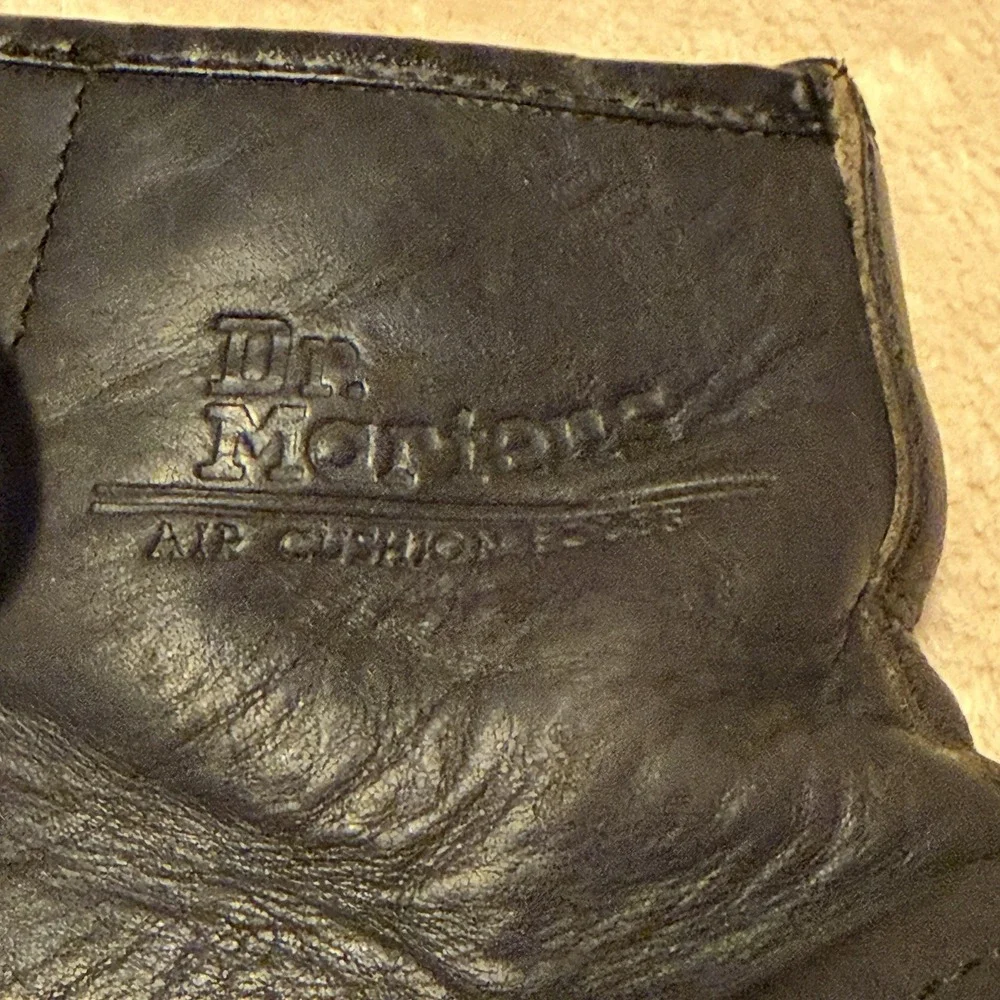 VTG Original Dr Martens Boots 1460 Crazy Horse England Brown Women's 10 Men 9